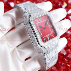 Montre de luxe haut de gamme de style professionnel avec diamants Moissanite |   Choix idéal pour les groupes haut de gamme et les occasions professionnelles - Product Image 2