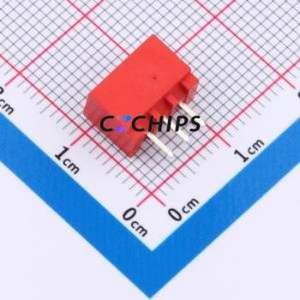 BX-HA2.54-3PZZ-R Wire-to-Board Pin Header Through hole Component (THT),P=2.5mm Connector 1x3P 2.5mm Through Hole XHB - Product Image 2