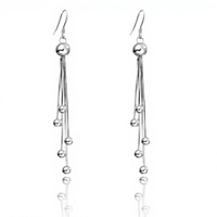 Anting Hoop EZ20 Perak Sterling 925 Berlapis Emas 18K Rhodium dengan Zirkon, Anting Stylish Unisex untuk Pemakaian Sehari-hari, Pesta, Grosir