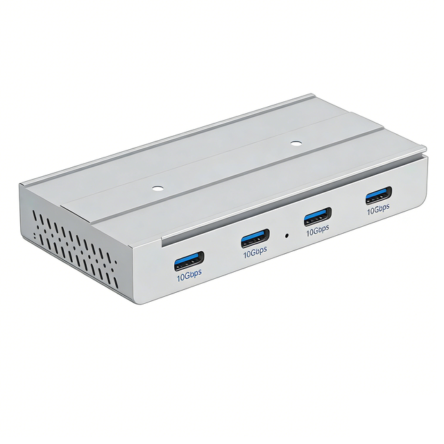 JHB003S Magnetic HUB USB 3.0 4-Port Aluminum Alloy Type-C 3.2 in Stock Multifunction HUB Type-C