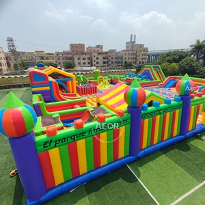Công Viên Bơm Hơi <span class=keywords><strong>Funbox</strong></span> Lớn Giảm Giá Sốc Lâu Đài Nảy Bouncy Lâu Đài Nhảy Bơm Hơi Khổng Lồ 15ft Biệt Thự Trượt Vườn Thú Bơm Hơi - Product Image 5