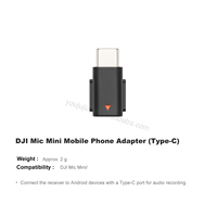 DJI Mic Mini Adaptateur de Téléphone Mobile (Type-C) pour DJI Mic Mini avec Téléphone Android