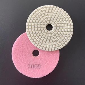 Açı öğütücü için 100mm ıslak kullanılan esnek elmas parlatma pedleri - Product Image 6
