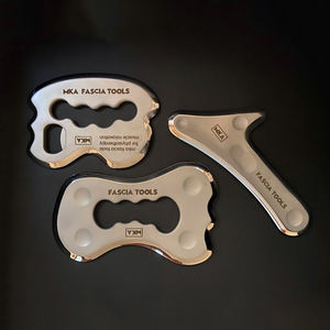 5 Buah Alat Pijat Pengerik Gua Sha Baja Tahan Karat untuk Alat Terapi Fisik Jaringan Lunak Tubuh IASTM <span class=keywords><strong>Guasha</strong></span> - Product Image 6