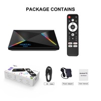 Decodificador IPTV Inteligente 8K de Alta Calidad, Allwinner H728 Octa Core, Ethernet de 1000M, Wifi 6, Android 14, 4G, 64G, Reproductor Multimedia