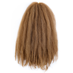 18 pulgadas 80G 100% Kanekalon fibra sintética Twist extensiones de cabello Marley trenzado - Product Image 2