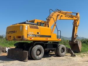 Venta caliente 21 toneladas Excavadora de ruedas Hyundai 210W-7 Excavadora de ruedas Excavadora usada para la venta - Product Image 2