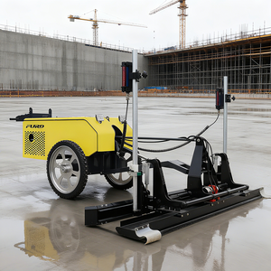 Lazer ile beton şap makinesi-otomatik olarak seviyeye yönlendirilir ve minimum manuel işçilik ile beton zeminleri titreşir - Product Image 2