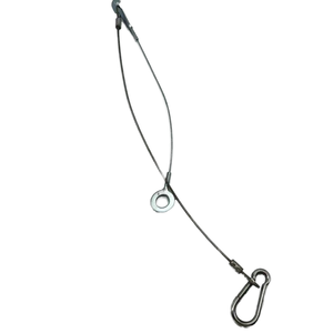 حبل سلكي من الفولاذ المقاوم للصدأ المصقول بحجم مخصص لمكونات كابلات الإضاءة - Product Image 2