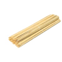 Vente directe d'usine, brochettes jetables biodégradables en bambou rond pour fruits et aliments, pour barbecue