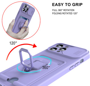 आईफोन 15 14 13 12 11 प्रो मैक्स प्लस एसई 2020 2022 शॉकप्रूफ स्लाइड विंडो कैमरा प्रोटेक्टर आर्मर केस बैक कवर के लिए इवानहो केस - Product Image 4