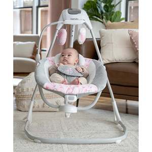 เปลไกวเด็กอ่อน Cassidy รุ่น Ingenuity Simple Comfort พร้อมของเล่นปลอบประโลมสำหรับทารก - Product Image 3