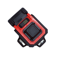 Niveau laser 4D à 16 lignes, rotation à 360 degrés, ligne horizontale et verticale croisée, niveau laser vert de qualité industrielle avec précision de 1 mm