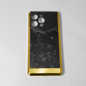 เคสโทรศัพท์มือถือ OEM หรูหรา ชุบทองแท้ 2-in-1 รับสั่งทำลายหนังจระเข้ หนังวัว ลายหนังจระเข้ สำหรับ <span class=keywords><strong>iPhone</strong></span> - Product Image 3