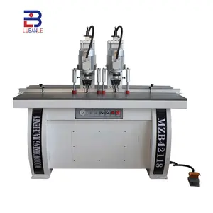 Woodworking single double three head Industry cabinet door hinge drilling and milling and boring machine