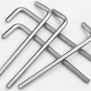 L-loại Hex Key <span class=keywords><strong>Allen</strong></span> cờ lê thiết lập 1.5mm 2mm 2.5mm 3mm 4mm 5mm 6mm 8mm 10 niken mạ, màu đỏ kết thúc, đen oxide Hex Key cờ lê - Product Image 3