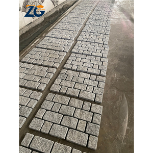 ZGSTONE su misura naturale di pavimentazione in pietra per esterni in granito modello di mattoni vialetto che pavimenta in pietra a rete pavimenta ciottoli per strada - Product Image 2