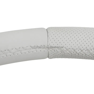 Volant en cuir blanc pour <span class=keywords><strong>Mercedes</strong></span> Benz Classe C W205 CLS W218 GLA45 CL W216 C216 CL500 CL550 <span class=keywords><strong>CL55</strong></span> CL63 C43 C63 <span class=keywords><strong>AMG</strong></span> - Product Image 4