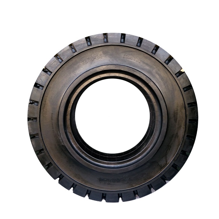 Direct Supply High Trailer Forklift Blender Mixer with High Performance OTR Tyre Solid Tires 10.00-20 11.00-20 12.00-20