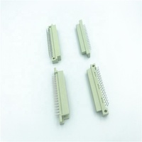 Eurocard-conector de 96 Pines, conector europeo de 3x32P DIN41612, 3 filas, 396 hembra, ángulo recto macho