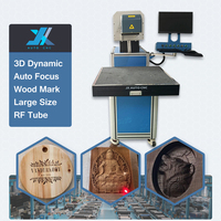 JX AUTO CNC Bol en bois sculpté Gravure 3D Dynamic Focus Laser Marquage Machine à graver