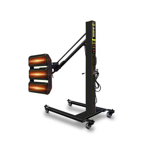 Panel digital de tres bombillas, lámpara de curado de pintura infrarroja de onda corta para reparación de carrocerías de automóviles, equipo de cuidado de automóviles - Product Image 6