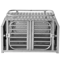 Cage pour chien, en aluminium, de luxe, niche, boîte de transport, nouveau design, vente en gros