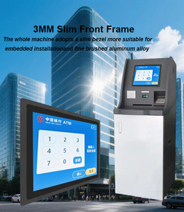 Layar Sentuh IP65 15.6 18.5 21.5 Inci Kecerahan Tinggi 500nits 1000nits <span class=keywords><strong>Monitor</strong></span> Kios Pembayaran Layar Industri ATM IP65 - Product Image 4