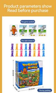Nouveaux produits lapin lapin compétitif piège jeu multijoueur enfants jouet éducatif famille interactif fête jouet pour <span class=keywords><strong>Parent</strong></span>-enfant - Product Image 6