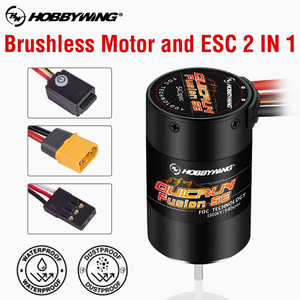 Hobbywing quicrun Fusion SE 1200kv 1800KV cảm biến động cơ không chổi than được xây dựng trong 40A <span class=keywords><strong>ESC</strong></span> 2in1 không thấm nước 1/10 đá bánh xích xe tải - Product Image 6