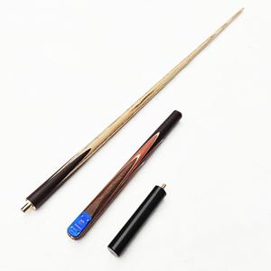 ไม้คิวสนุกเกอร์สีน้ำเงิน ทรงสี่เหลี่ยม ทำจากไม้เมเปิล ด้ามไม้มะเกลือ หัวคิวแบบสองชิ้น ทนทาน เหมาะสำหรับเล่นสนุกเกอร์ - Product Image 4