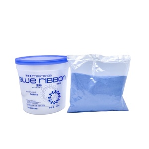 Poudre de blanchiment bleue pour <span class=keywords><strong>cheveux</strong></span> à usage professionnel pour la décoloration des <span class=keywords><strong>cheveux</strong></span> de niveau 7-8 sans ammoniaque - Product Image 1