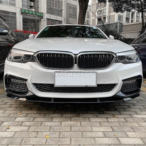 For BMW 5 Series G30 M Sport 2018-2020 Styling Kits <b>Car</b> Front Bumper Lip Splitter <b>Diffuser</b> Spoiler Bumper Protector Body Kit - Product Image 3
