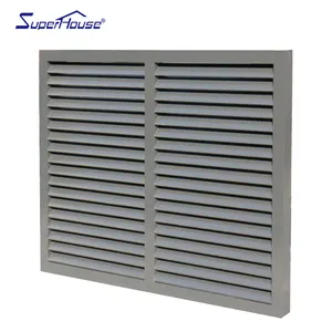 Fixed Blind Shutter Kinds Of Aluminum Glass Custom Made Shanghai Factory Direct Sales Of All Villa Vertical Power Coated 1.8 Mm