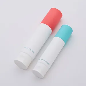 Wholesale Factory Soft Squeeze Biodegradable Bioplastic Cosmetic Tube Face Wash Tube