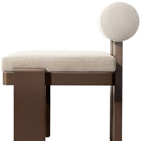 Ensemble de meubles de salle à manger en métal pour l'extérieur, table et chaises imperméables pour l'utilisation dans le jardin