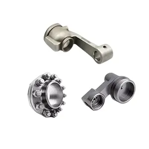 Servizi di colata in fusione di titanio per colata di investimento in lega di alluminio e titanio di piccole e medie dimensioni personalizzati