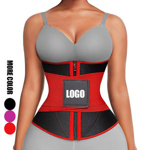 HEXIN Logo personnalisé Femmes Gym Workout Compression Back Support Waist Trimmer Belt Néoprène Waist Trainer Shaper Fajas - Product Image 1