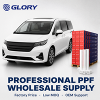 M1 7.5mil Clear WanHua TPU PPF Roll Film Pelindung Cat Otomotif untuk Pemasang Profesional
