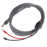 Kabel Daya Satelit Utech Plug and Play 6.6ft 18AWG PVC Tembaga Berlapis Timah dengan Pelindung Jalinan Kawat untuk Transfer Data Stabil, Penggunaan Luar Ruangan