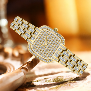 Relojes de Lujo con Diamantes de Imitación y Zafiro, Reloj de Cuarzo con Moissanita para Mujer, Reloj para Hombre - Product Image 5