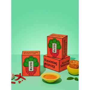 Condimento en Polvo de Kimchi, Mezcla de Sabores Picantes Coreanos para Rebozar Bocadillos, Base para Salsas y Uso en Platos Preparados - Product Image 1