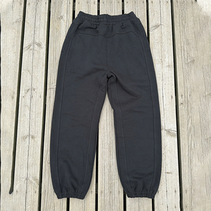 Muestra gratuita: Pantalones de chándal holgados de algodón con lavado ácido, talla grande, personalizados, para hombre - Product Image 3