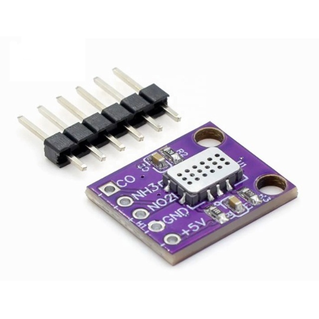 EParthub MCU- MICS-6814 Air Quality CO VOC NH3 Nitrogen Oxide Compound Gas Sensor