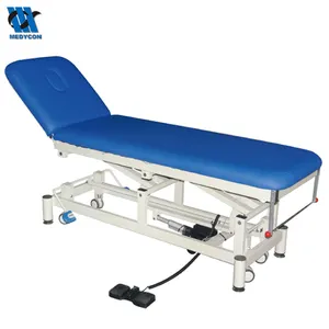Mc-c103(I) Elektrische Medische Onderzoekstafel Staal Opvouwbaar Handmatige Patiënt Ziekenhuisonderzoek Bankbed