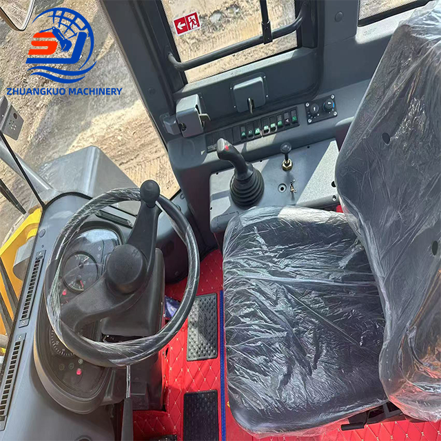 China Brand Original Front Wheeled Loader Secondhand Lingong SDLG L958F Heady Duty Tractor Front Wheel Used Loaders for Sale