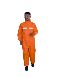 Conjunto de Traje Impermeable Azul Marino para Exteriores con Logotipo Personalizado, Chaqueta y Pantalones con Capuchas Desmontables - Product Image 5