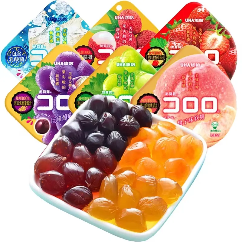 Groothandel Youha Mango Smaak 52G Sandwich Kinderen Snoep Groothandel Goedkoper Zoetwaren Zoete Snoep Fruit Gummy Snoepjes