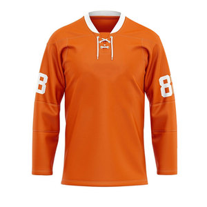 Camisetas de hockey sobre hielo personalizadas sublimadas, nuevo diseño, uniformes de hockey sobre hielo con logotipo, color y talla personalizados, camiseta deportiva de hockey sobre hielo - Product Image 2