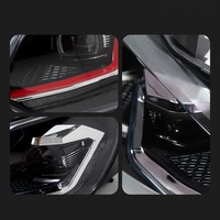 Phares avant HETOP Golf 6 2009-2014 à lentille LED, accessoires automobiles, vente chaude, Plug and Play, DRL pour Volkswagen